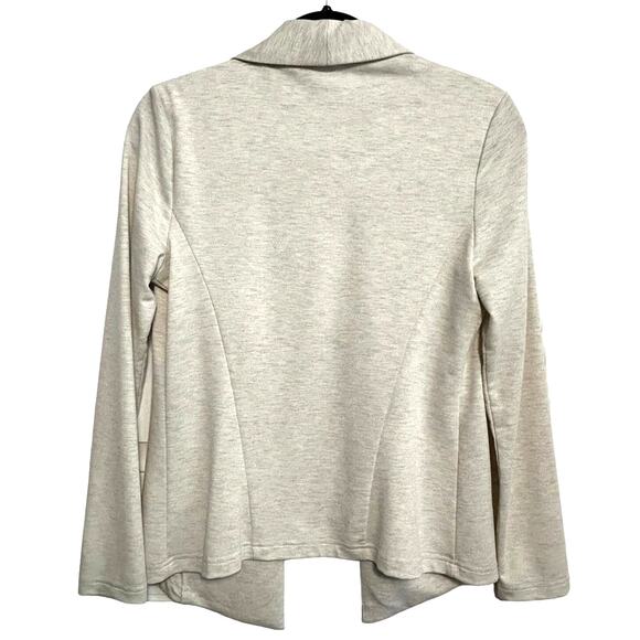 TART Nisha French Terry Blazer Jacket XS Neutral Beige Office Work Relaxed - Picture 5 of 15